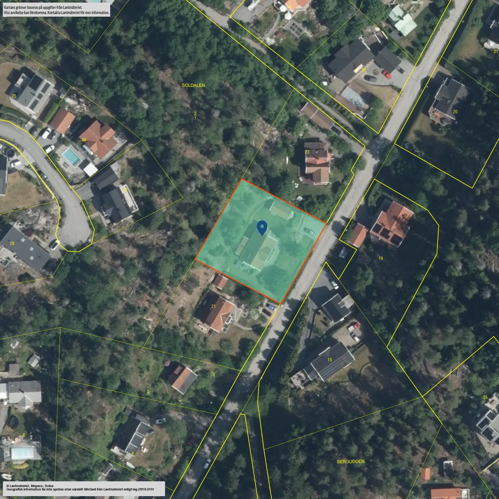 Villa, Bergviksvägen 14, Bergviks brygga, Salem