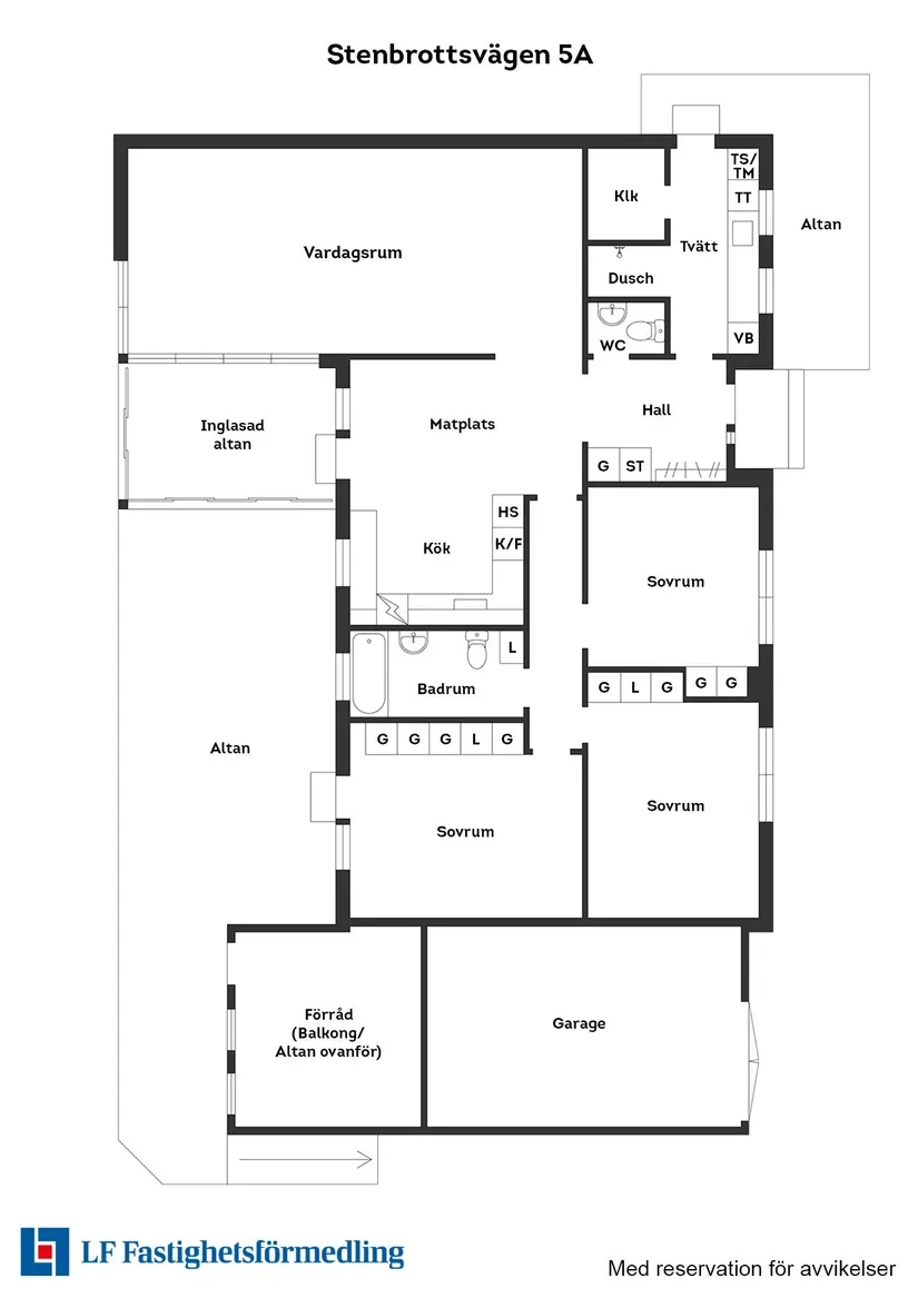Villa, Stenbrottsvägen 5A, Haverdal, Halmstad