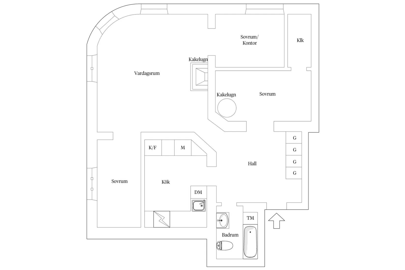 Bostadsrätt, Blekingegatan 18, Södermalm, Stockholm