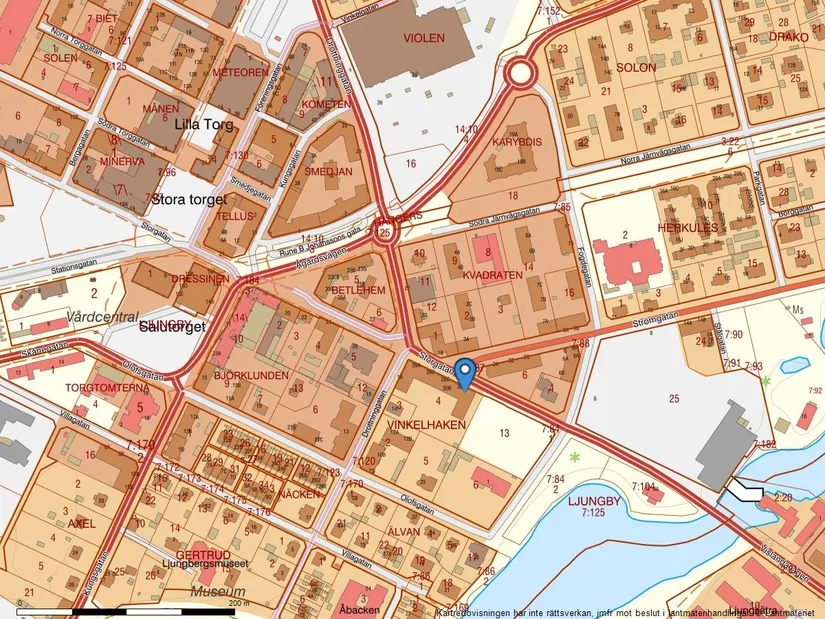 Bostadsrätt, Storgatan 30A, Centralt, Ljungby