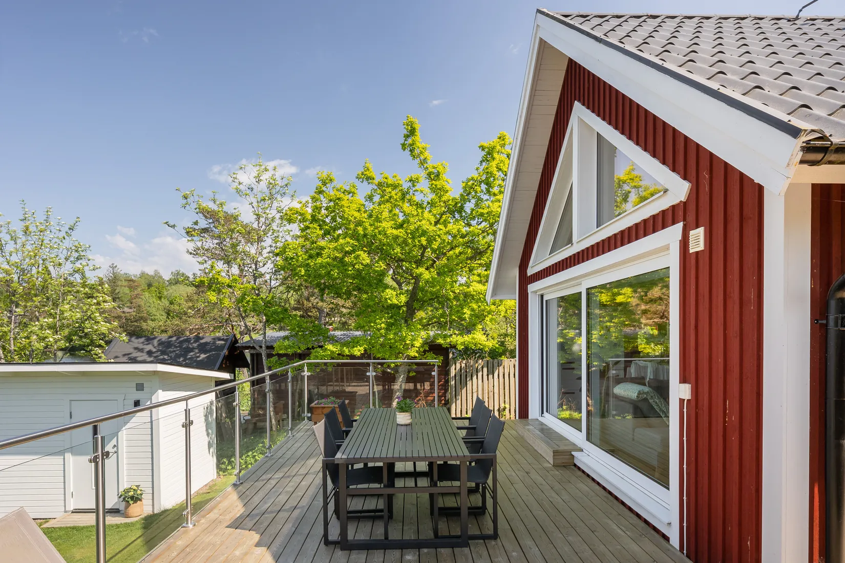 Villa, Simsjöborgsstigen 8 och 5, Simsjön, Skövde