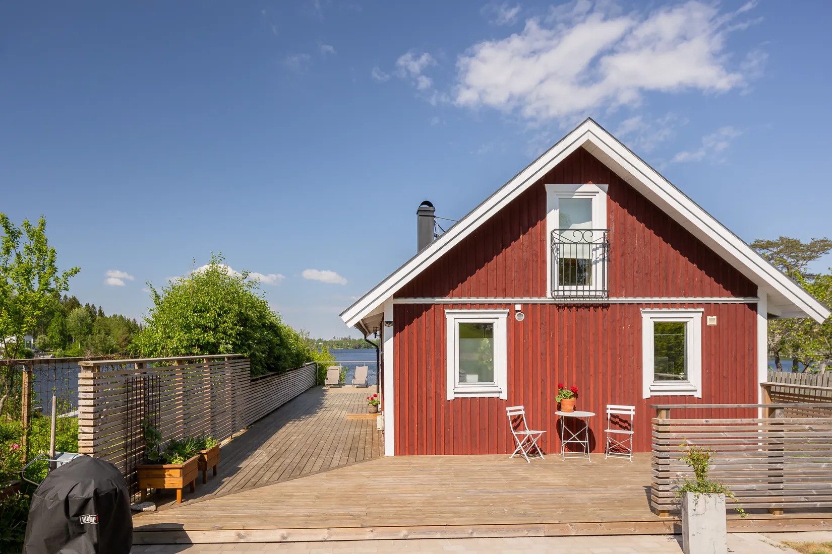 Villa, Simsjöborgsstigen 8 och 5, Simsjön, Skövde