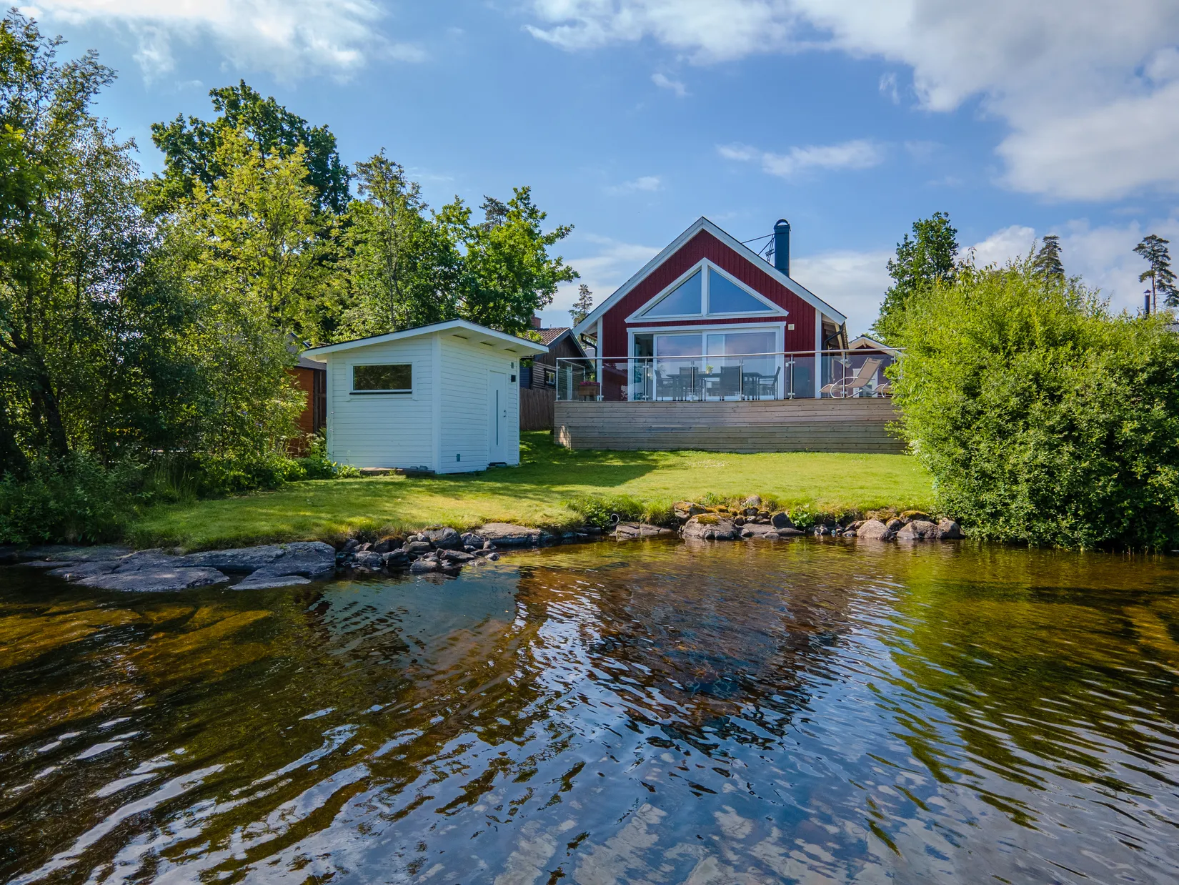 Villa, Simsjöborgsstigen 8 och 5, Simsjön, Skövde