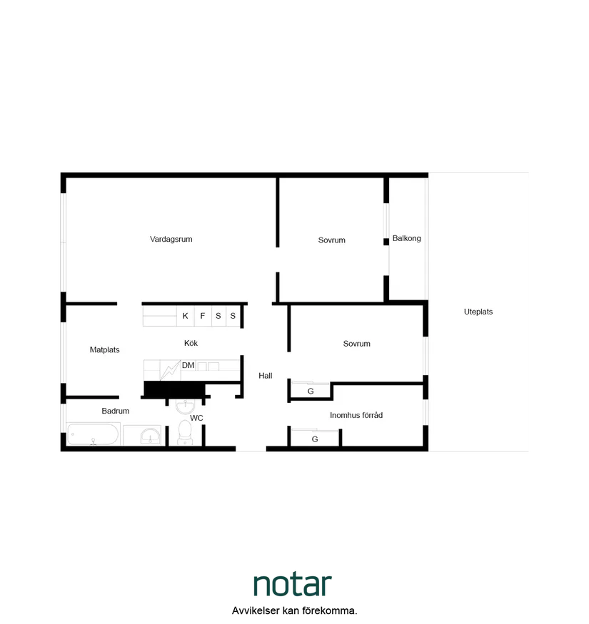 Bostadsrätt, Järdalavägen 6B, Ekholmen, Linköping