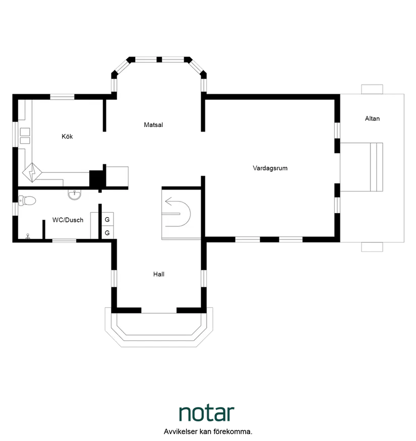 Villa, Örtomta Hageby Hagalund 1, Linköping