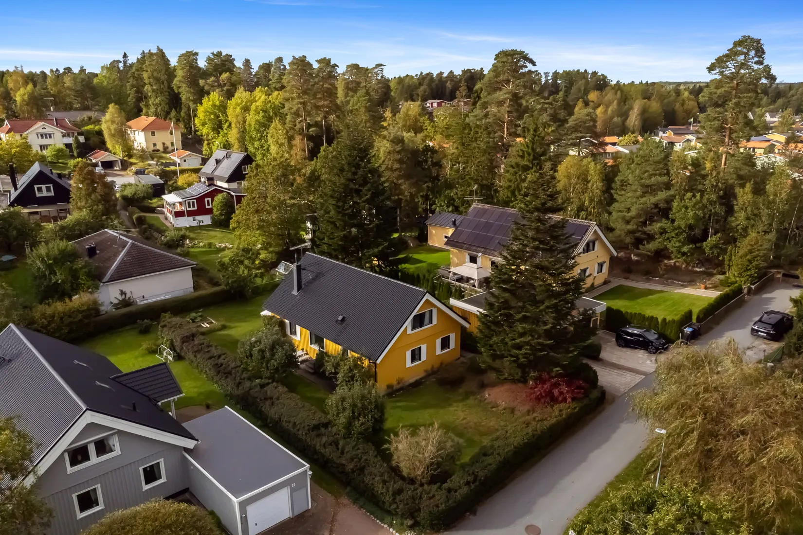 Villa, Marsvägen 25, Västra Vallabrink, Täby