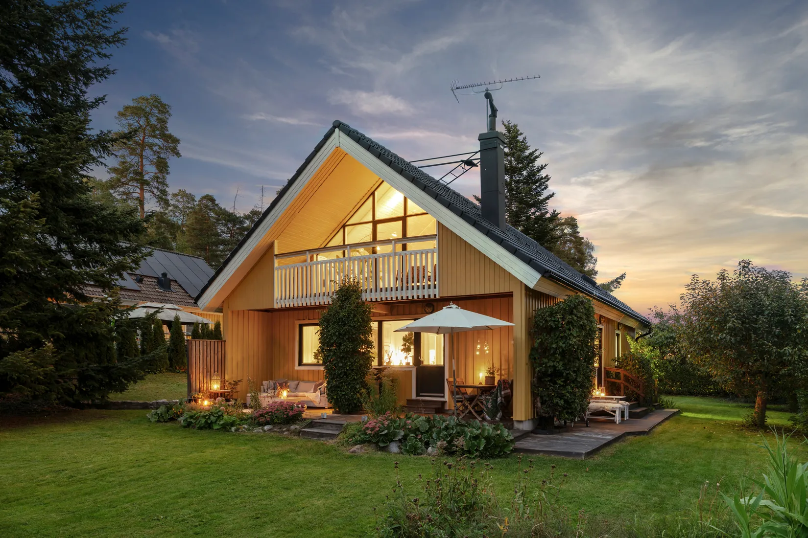 Villa, Marsvägen 25, Västra Vallabrink, Täby