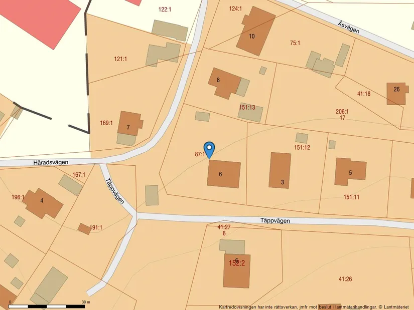 Villa, Häradsvägen 6, Linghed, Falun