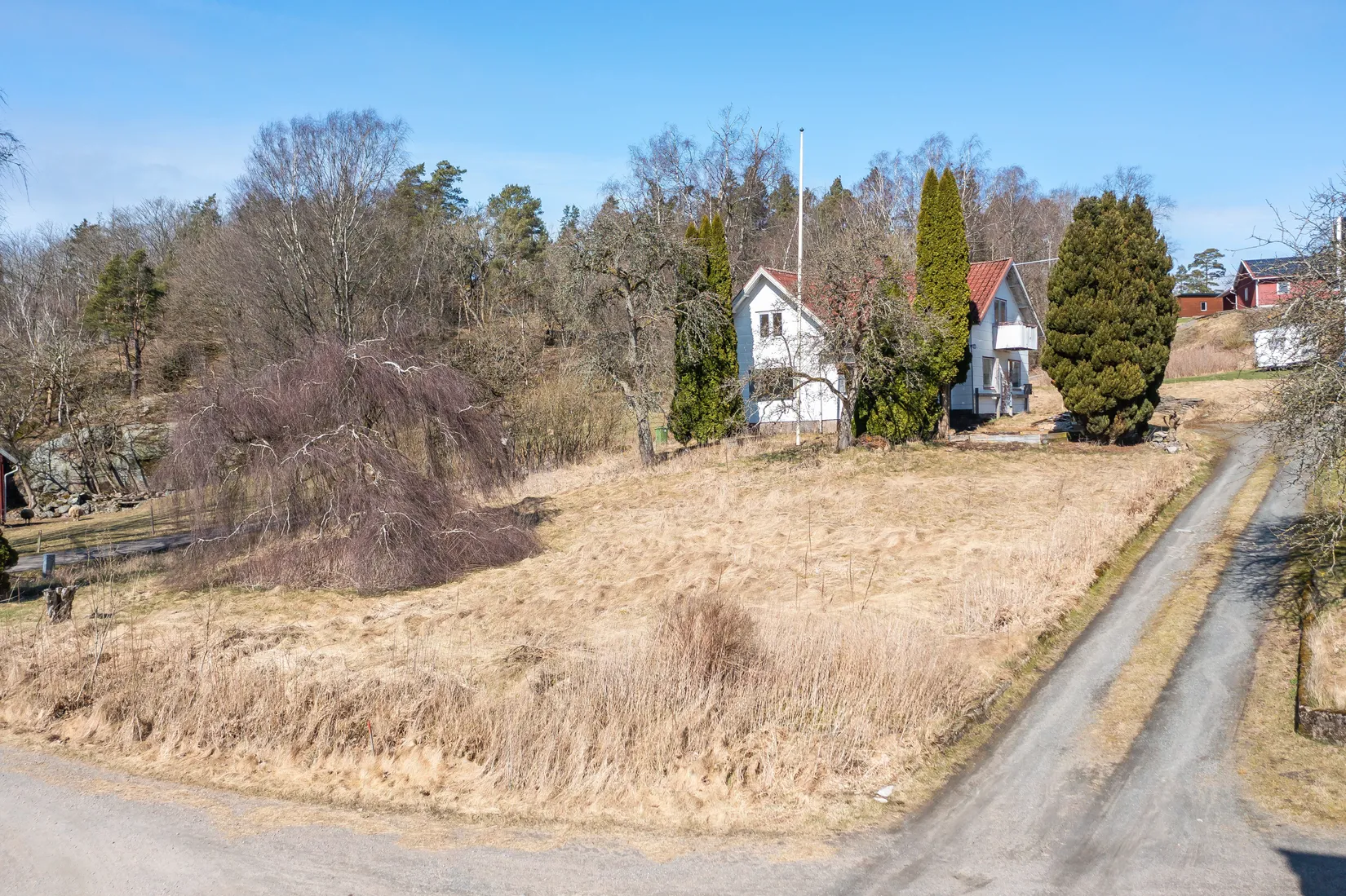 Villa, Långabergsvägen 2, Istorp, Mark