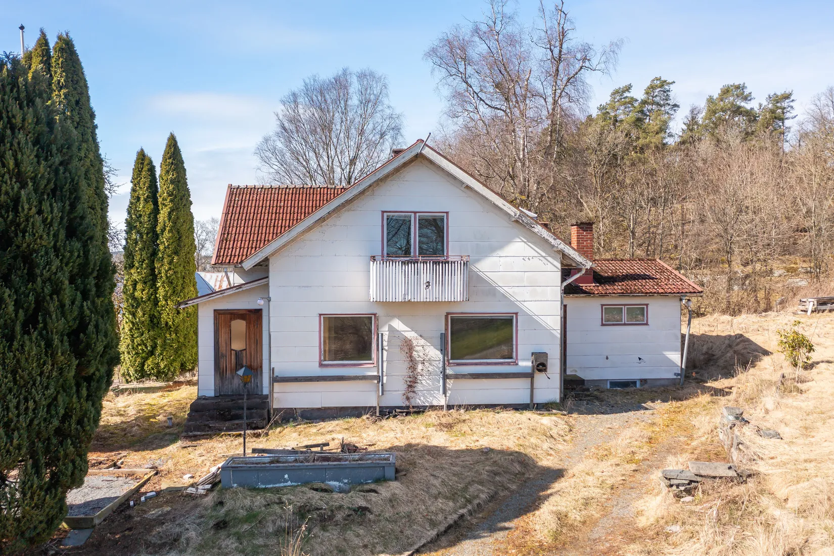 Villa, Långabergsvägen 2, Istorp, Mark