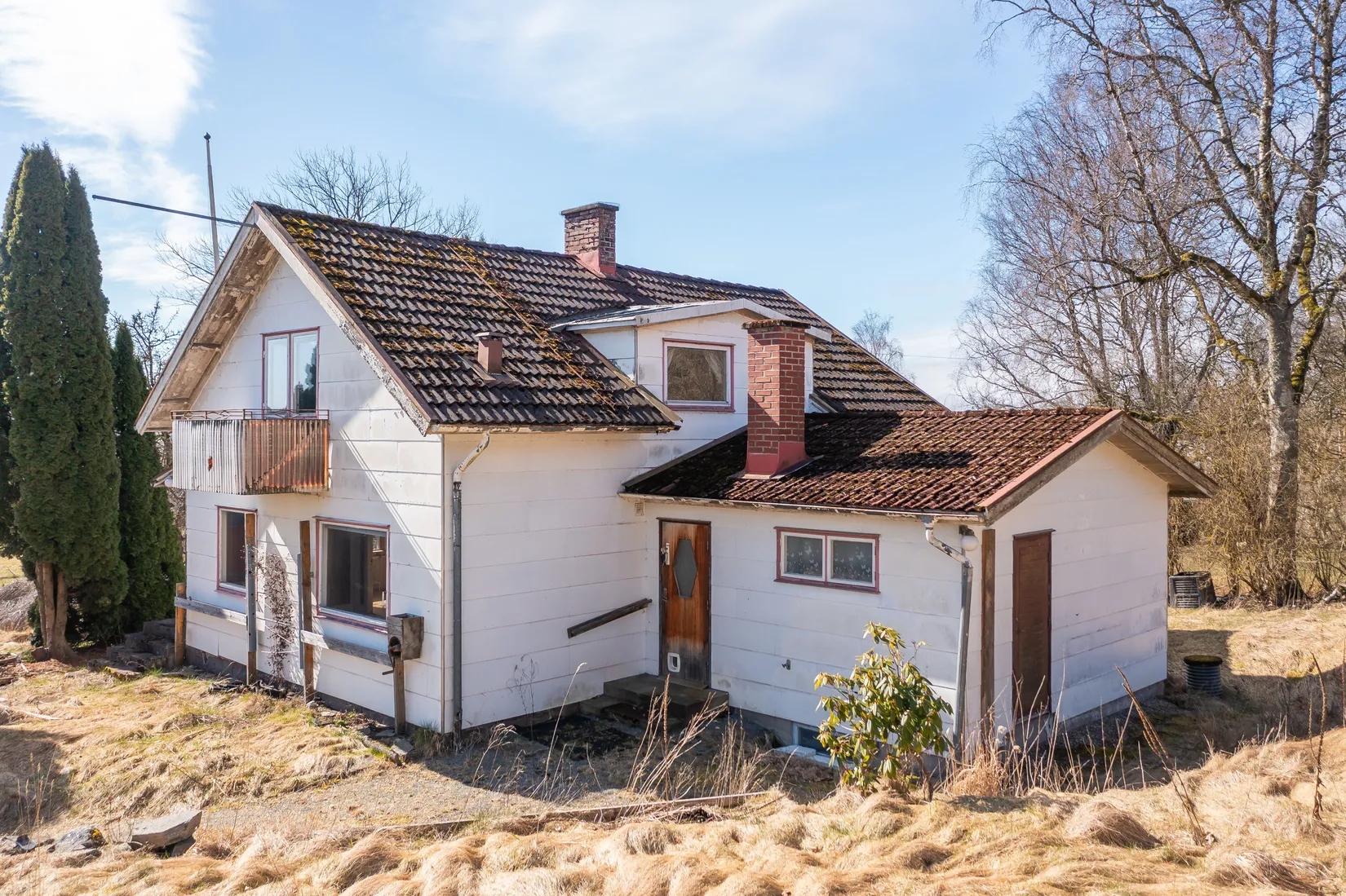 Villa, Långabergsvägen 2, Istorp, Mark