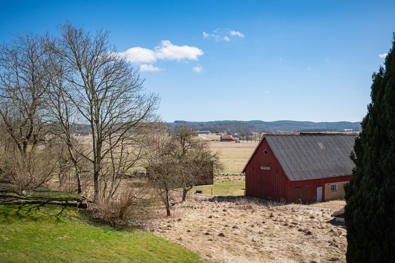 Villa, Långabergsvägen 2, Istorp, Mark