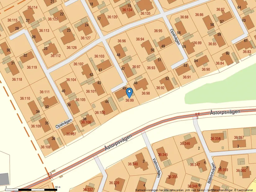 Villa, Opalvägen 45, Hyllinge, Åstorp