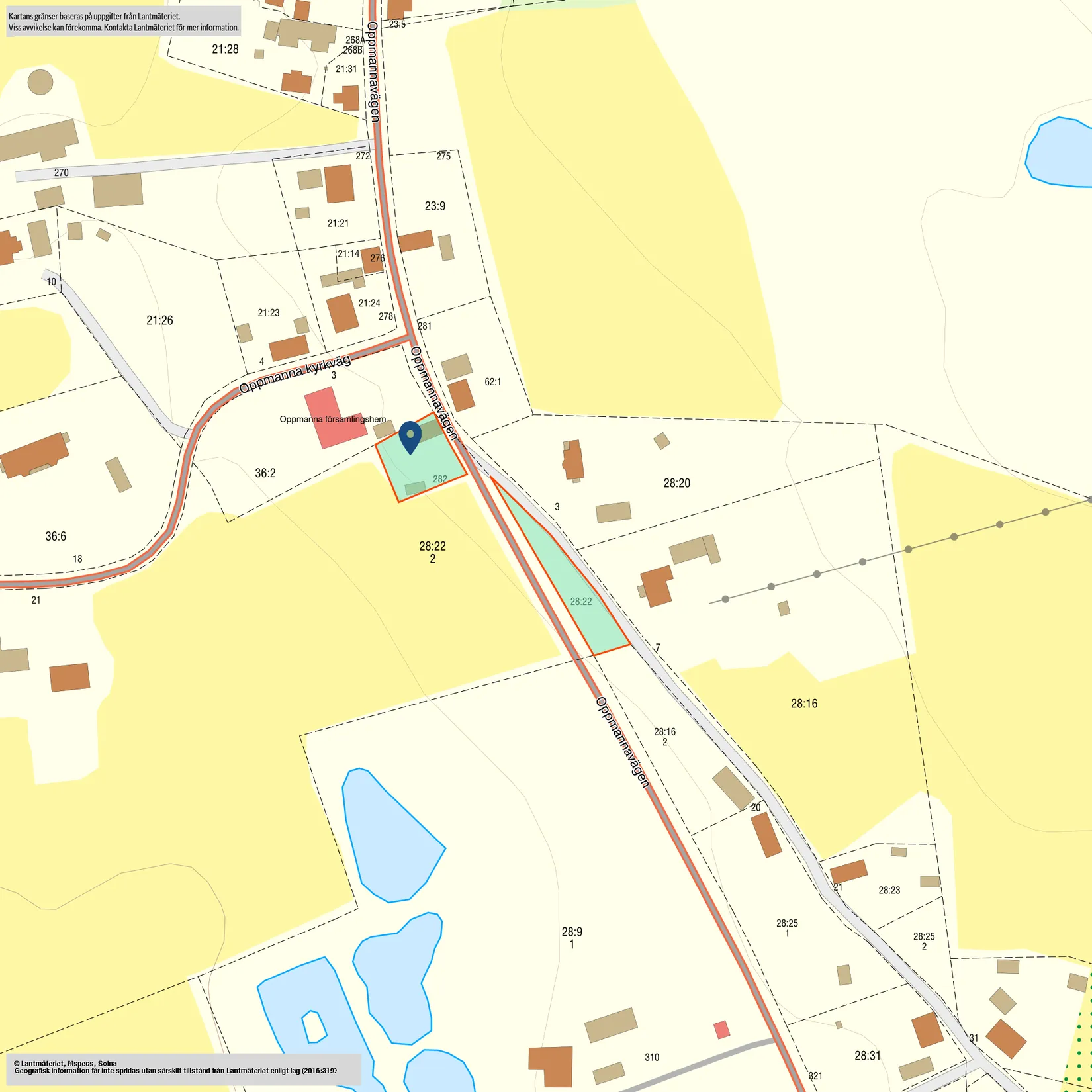 Villa, Oppmannavägen 282, Kristianstad