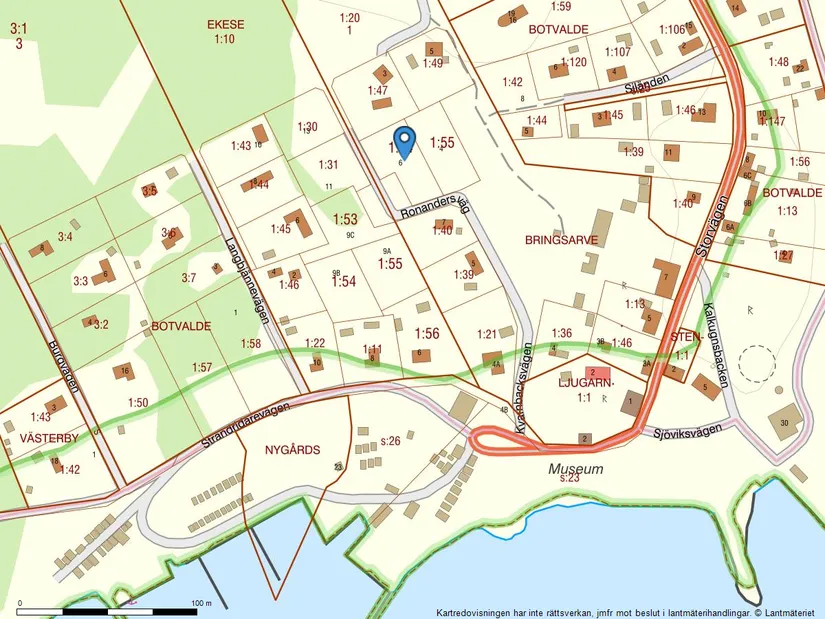 Tomt, Ronanders väg 6, Östra Gotland - Ljugarn, Gotland