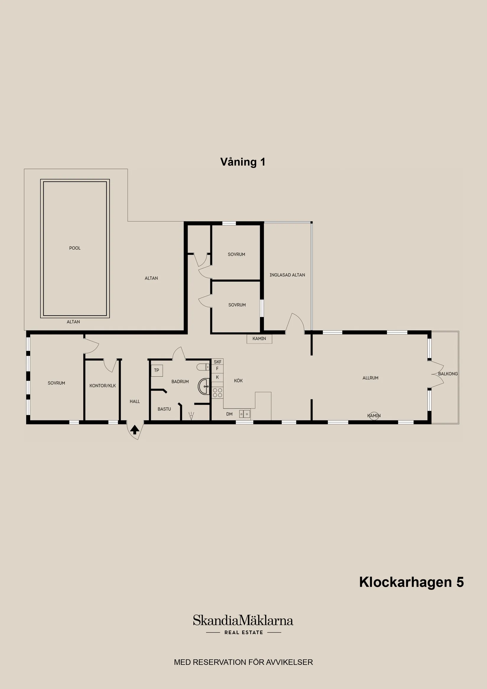 Villa, Klockarhagen 5, Långsand, Älvkarleby