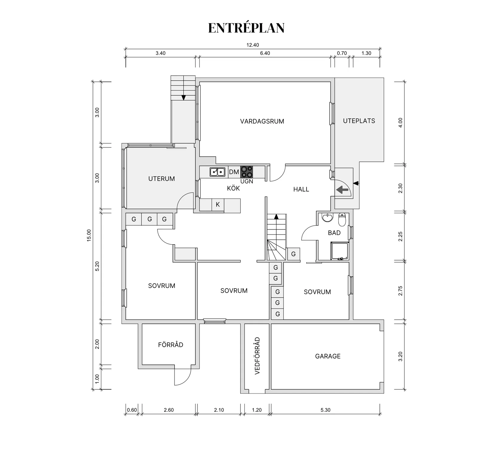 Villa, Vångavägen 12, Eket, Örkelljunga