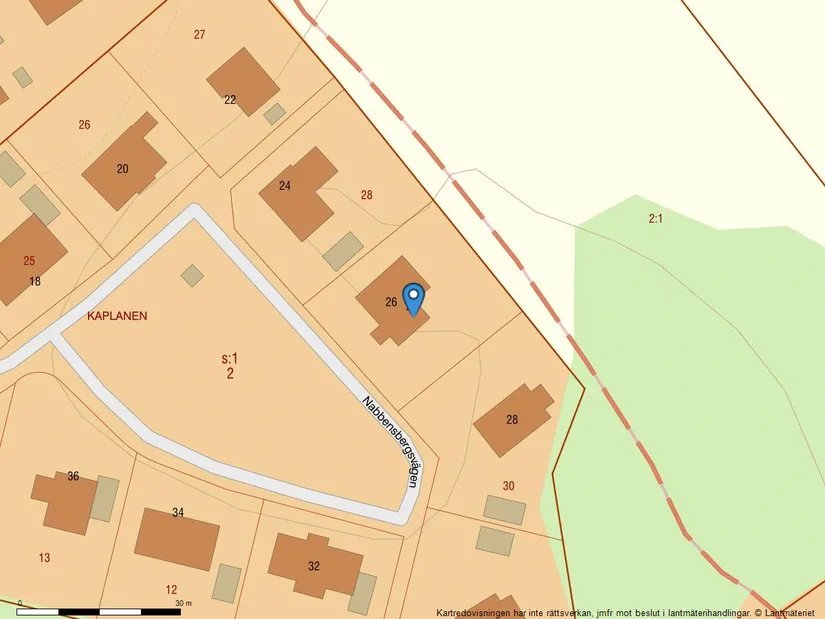 Villa, Nabbensbergsvägen 26, Nabbensberg, Vänersborg