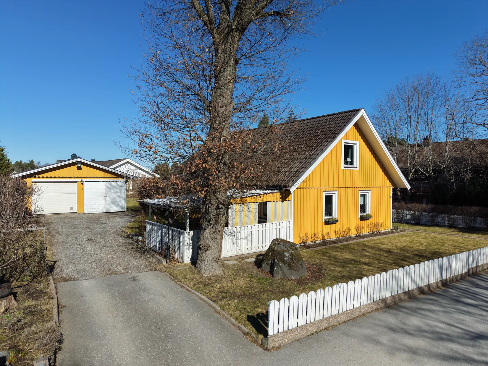 Villa, Fridhemsvägen 5, Gribbylund, Täby