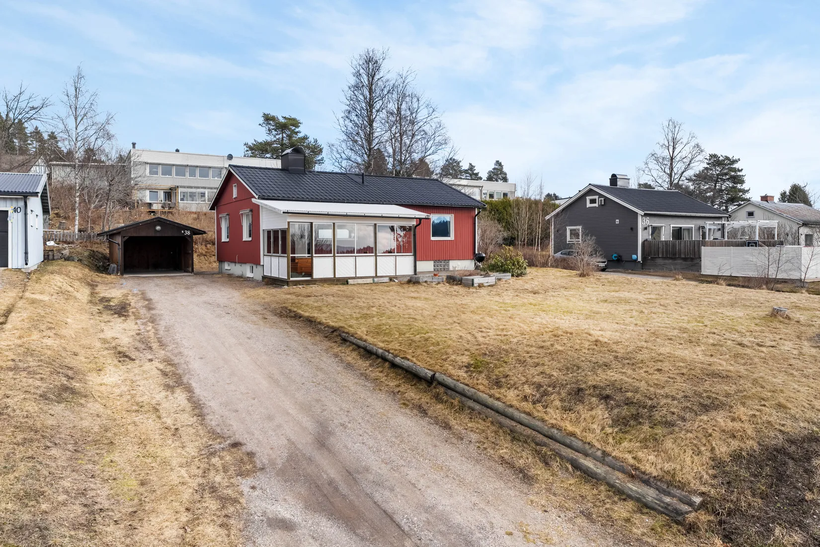 Villa, Kyrkvägen 38, Hemmanet, Sundsvall