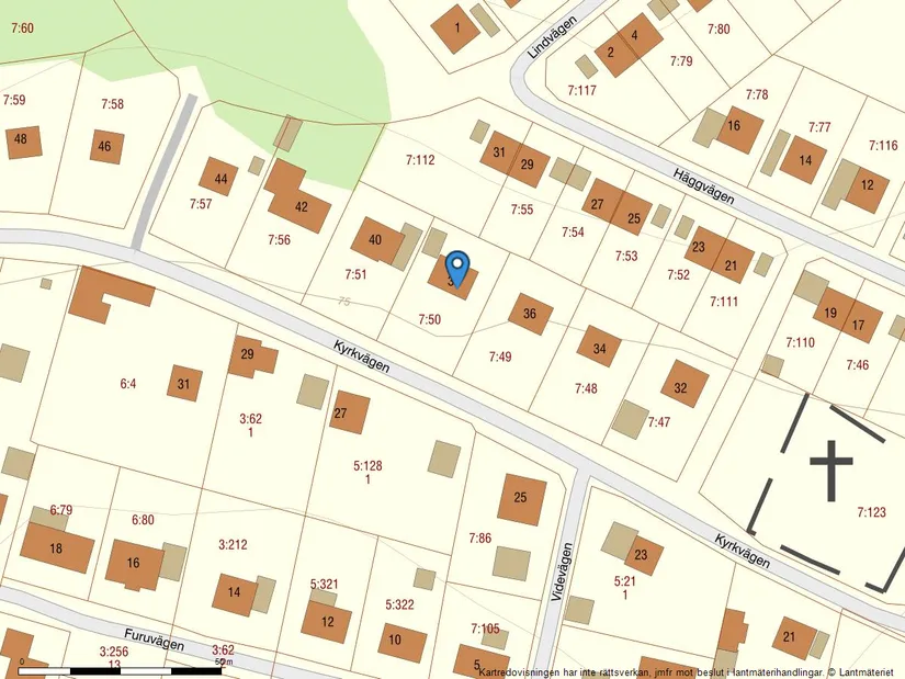 Villa, Kyrkvägen 38, Hemmanet, Sundsvall