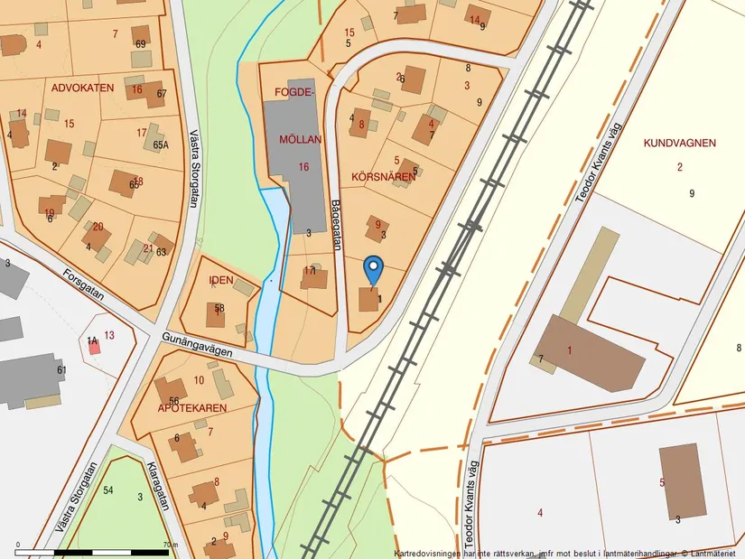 Villa, Gunängavägen 1, Osby