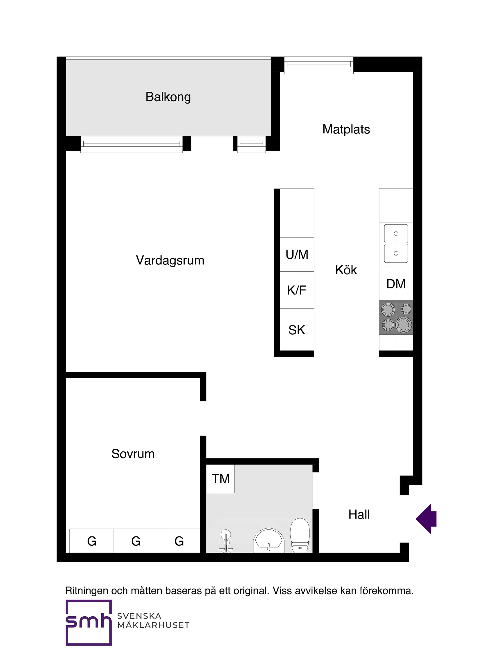 Bostadsrätt, Kristinelundsvägen 32, Huvudsta, Solna