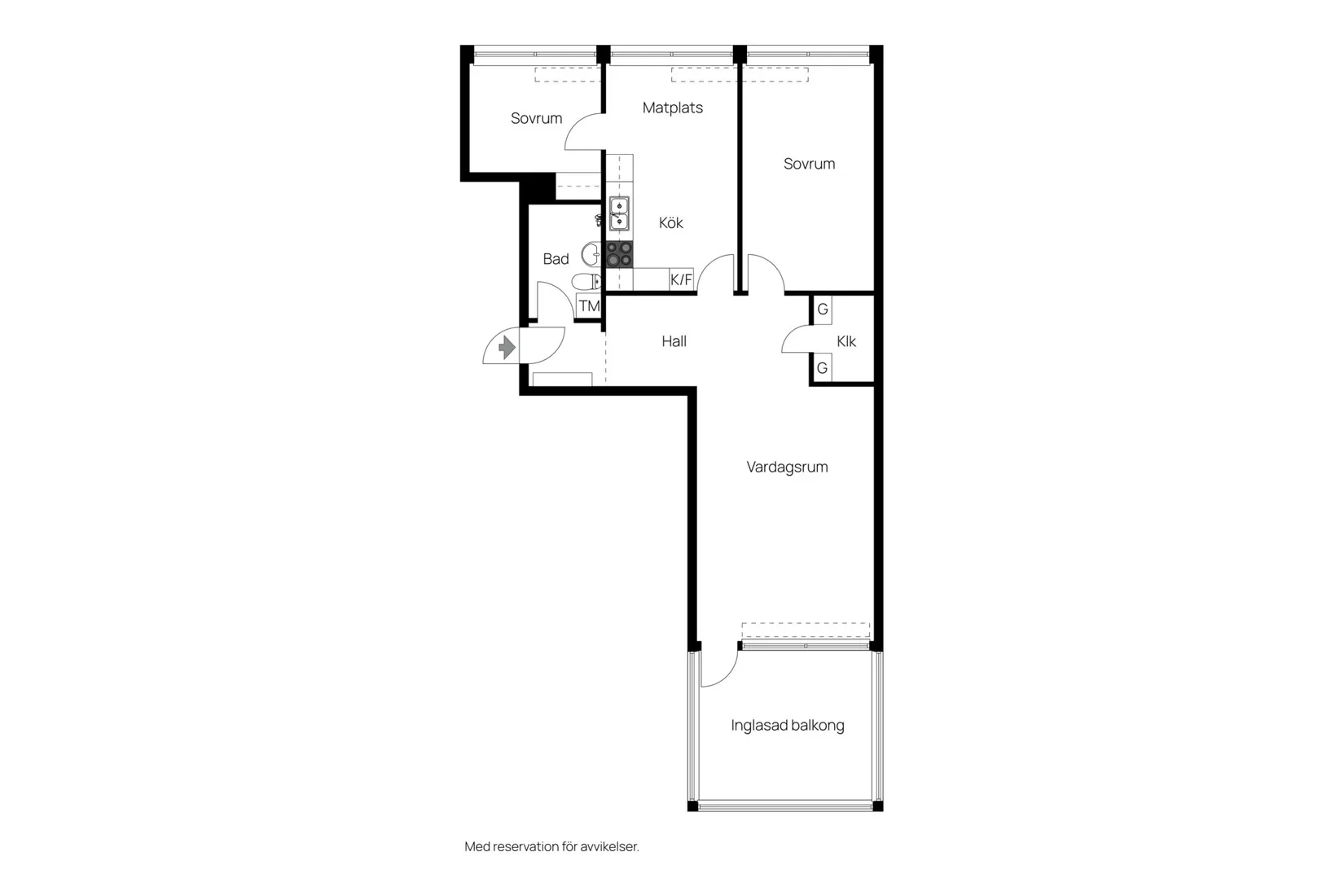 Bostadsrätt, Skjutbanegatan 8b, Haga, Västerås