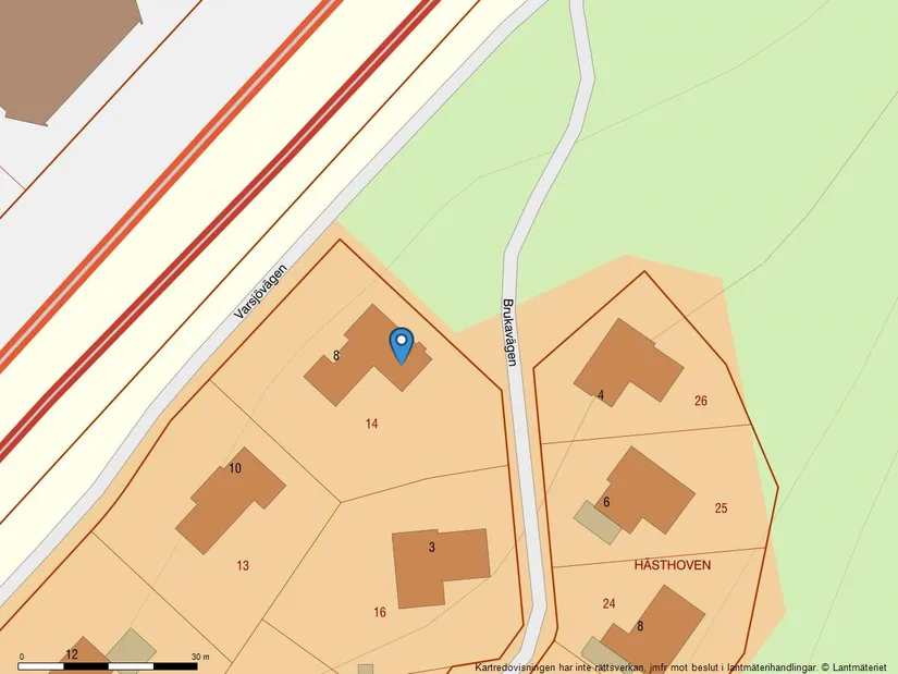 Villa, Varsjövägen 8, Mariedal, Alingsås