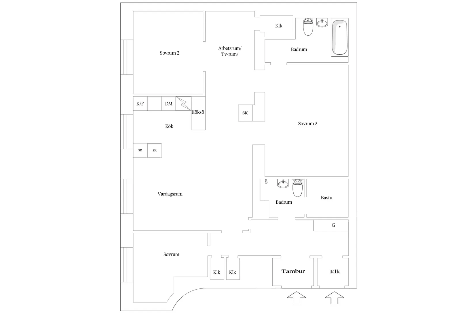 Bostadsrätt, Assessorsgatan 6, Södermalm Katarina, Stockholm