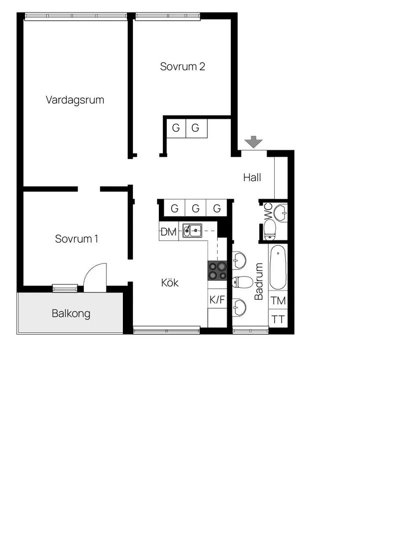Bostadsrätt, Henriksdalsringen 41, Henriksdalsberget, Nacka