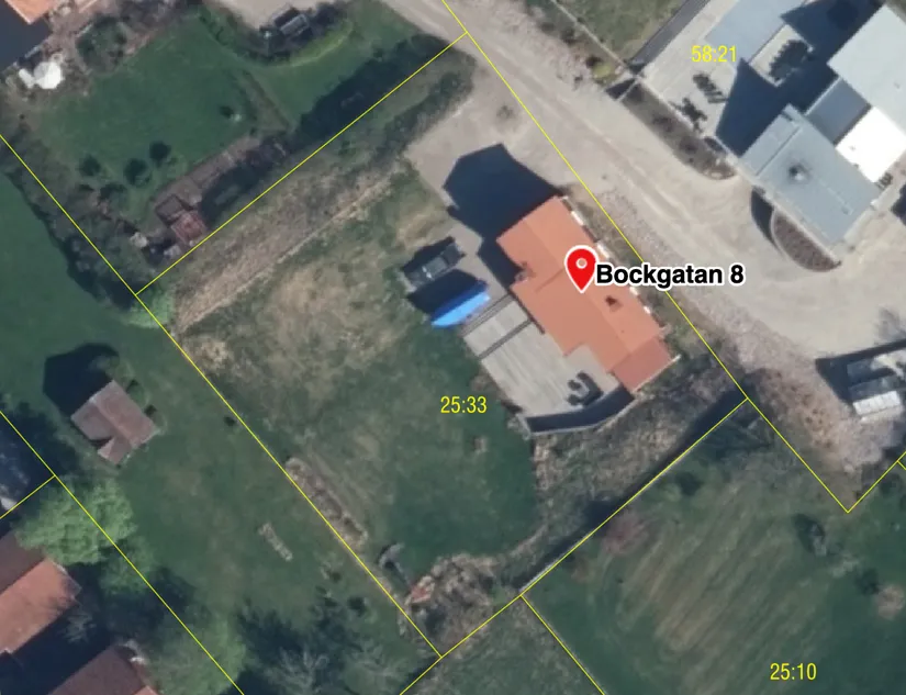 Villa, Bockgatan 8, Lerdal, Rättvik