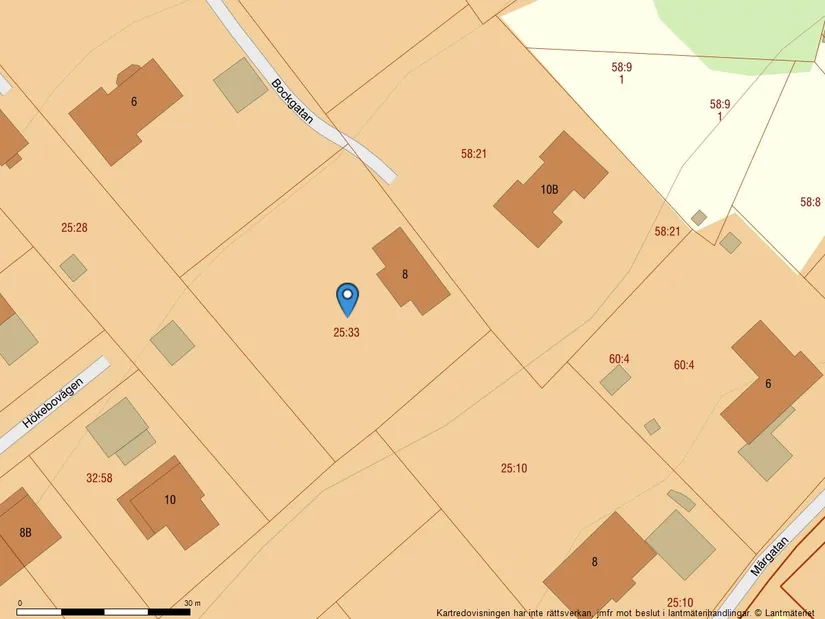 Villa, Bockgatan 8, Lerdal, Rättvik