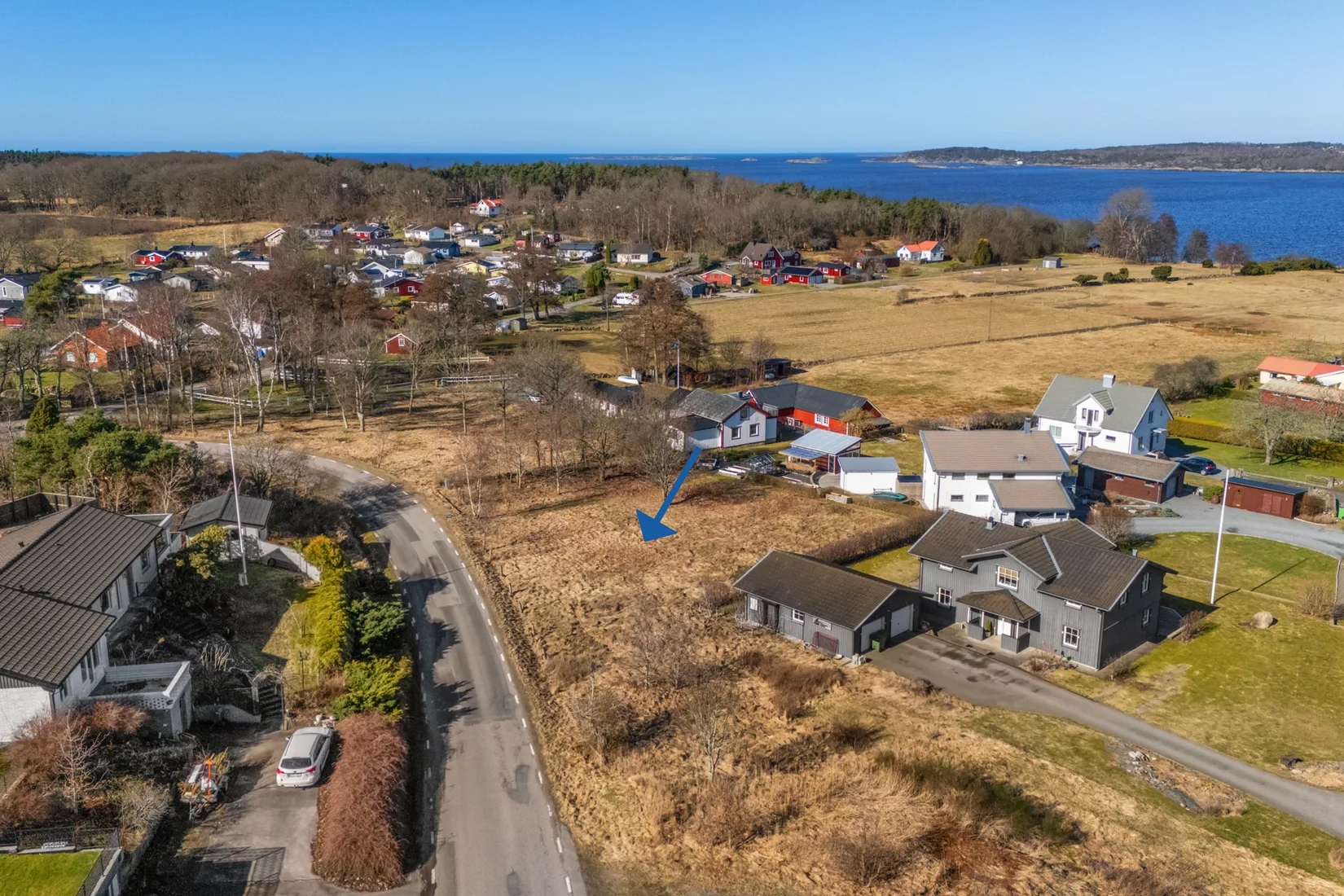 Tomt, Årnäsvägen 23, Espevik, Varberg