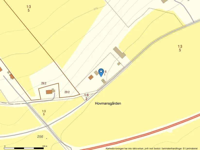 Villa, Hångsdala Hovmansgården, Hångsdala , Tidaholm