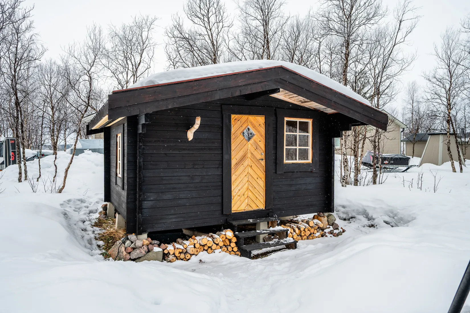 Fritidshus, Arrende Jänkänalusta plats T, Kiruna