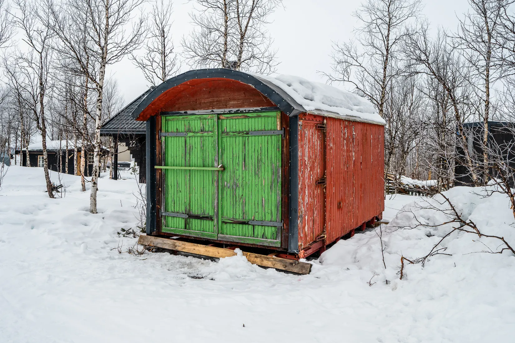 Fritidshus, Arrende Jänkänalusta plats T, Kiruna