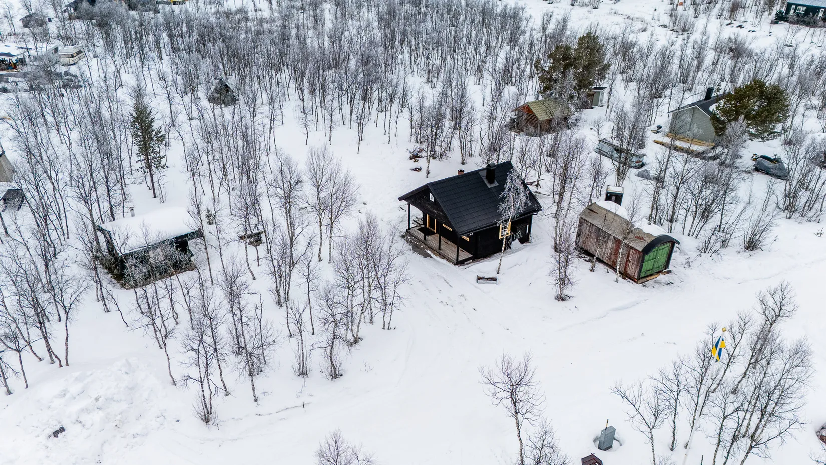 Fritidshus, Arrende Jänkänalusta plats T, Kiruna