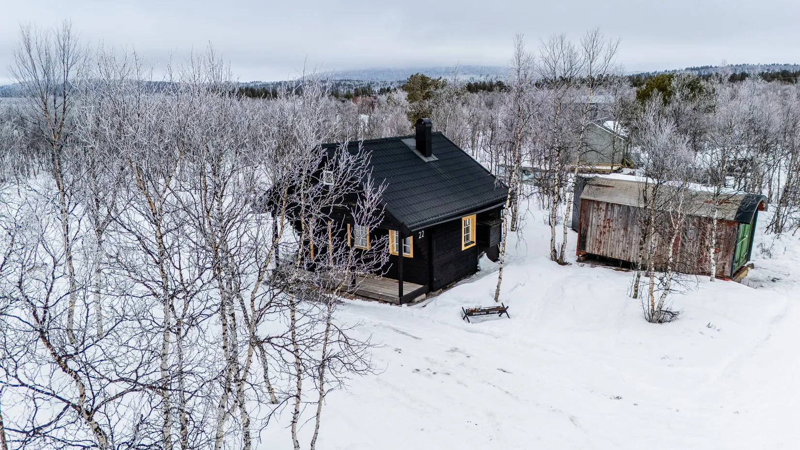 Fritidshus, Arrende Jänkänalusta plats T, Kiruna