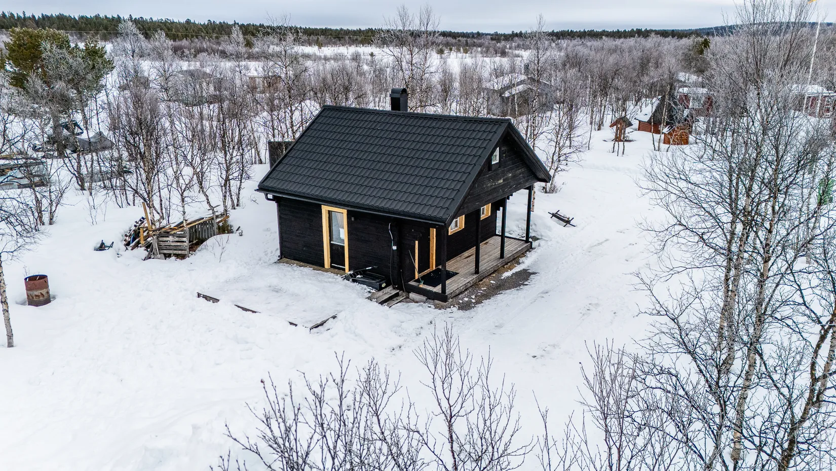 Fritidshus, Arrende Jänkänalusta plats T, Kiruna