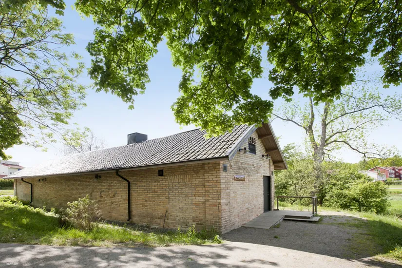 Villa, Radhus, Barlows väg 11, Gustavsberg Farsta Slottsvik, Värmdö