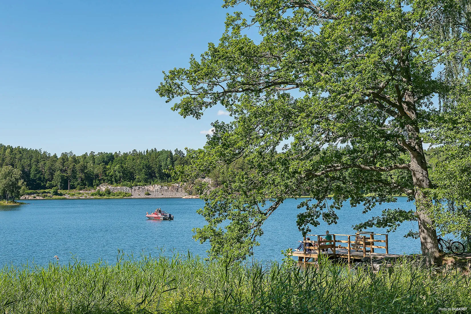 Villa, Radhus, Barlows väg 11, Gustavsberg Farsta Slottsvik, Värmdö