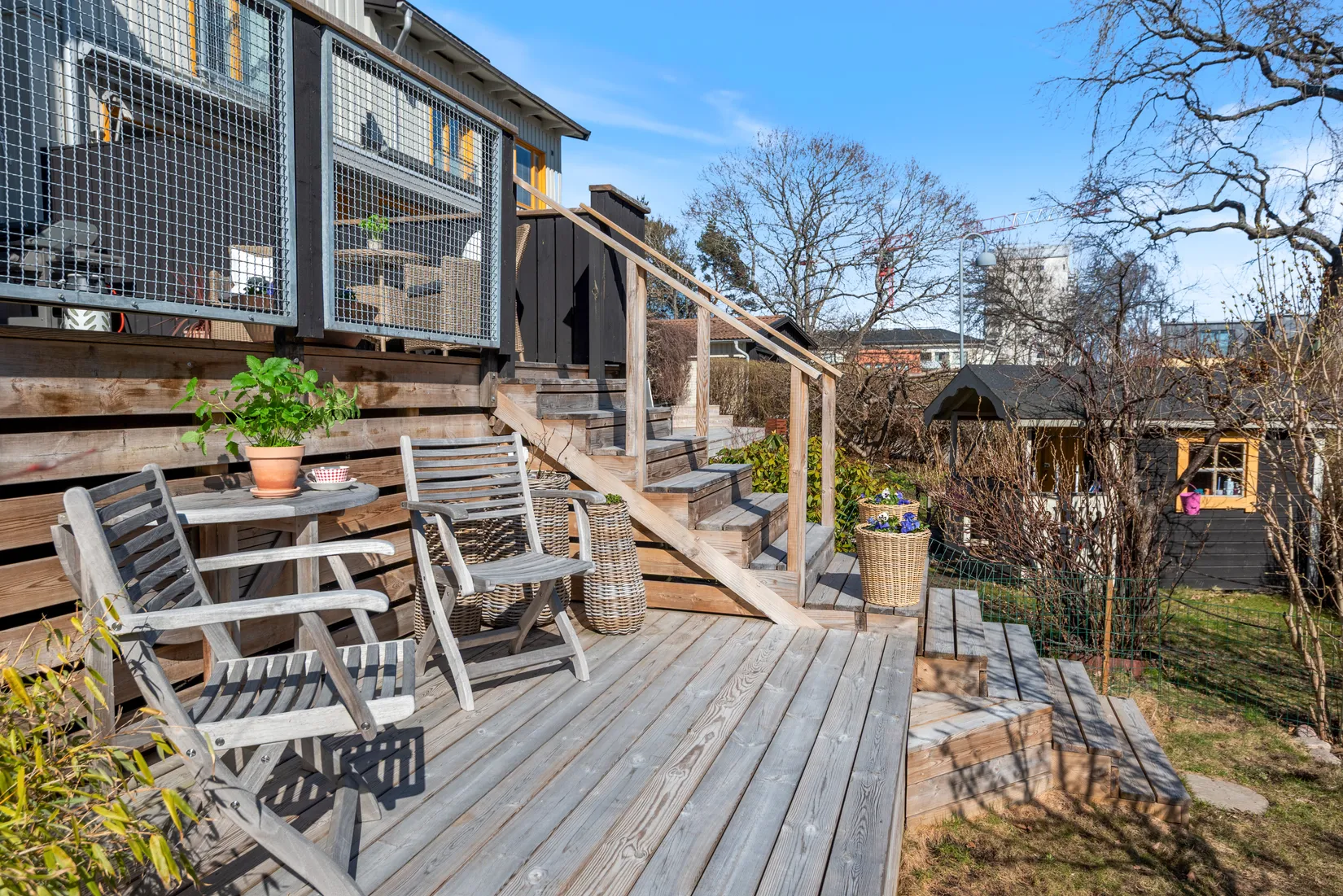 Villa, Radhus, Barlows väg 11, Gustavsberg Farsta Slottsvik, Värmdö