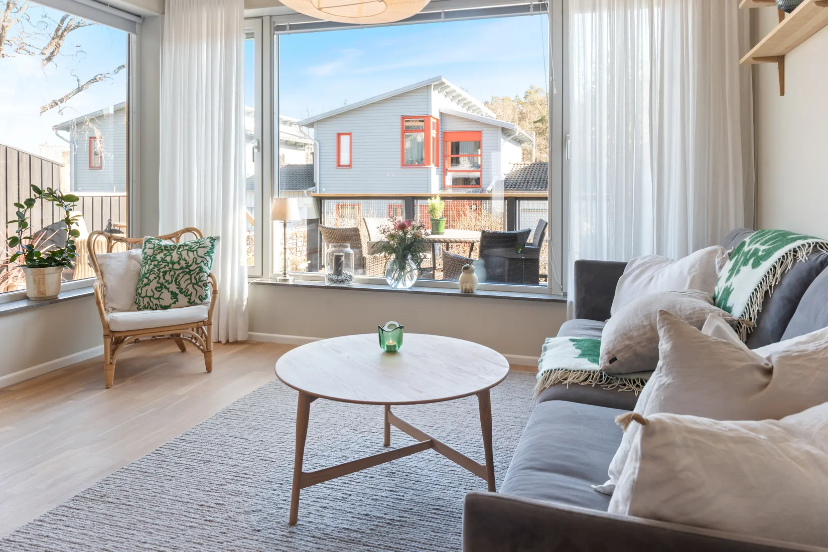 Villa, Radhus, Barlows väg 11, Gustavsberg Farsta Slottsvik, Värmdö