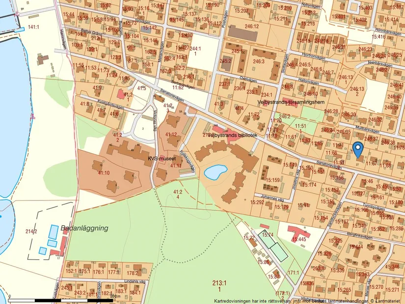 Villa, Sanatorievägen 27, Vejbystrand, Ängelholm