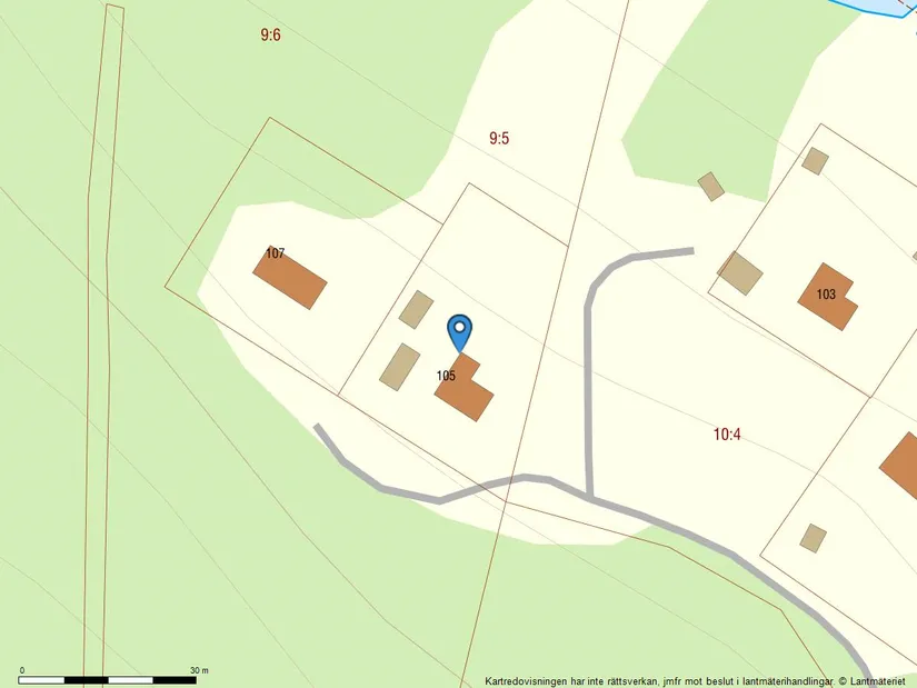 Fritidshus, Kolhuslandet 105, Höga kusten, Kramfors