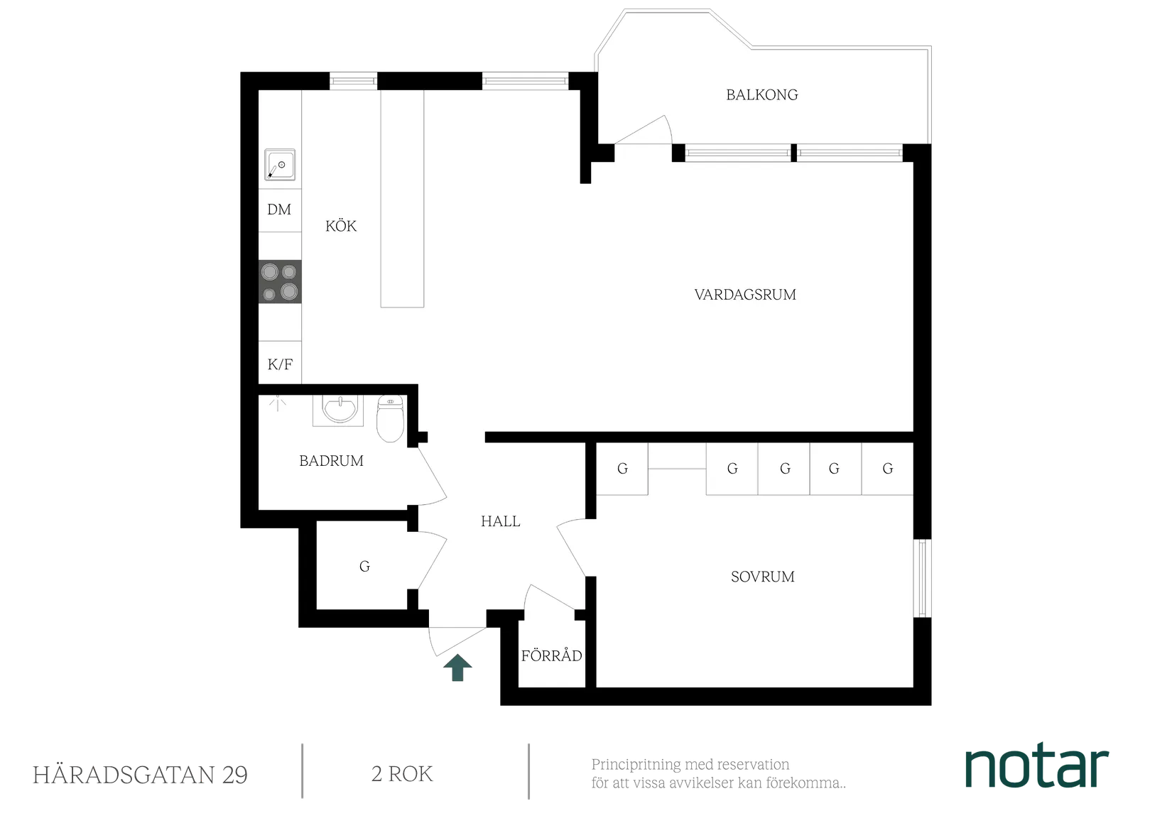 Bostadsrätt, Häradsgatan 29, Mölndal