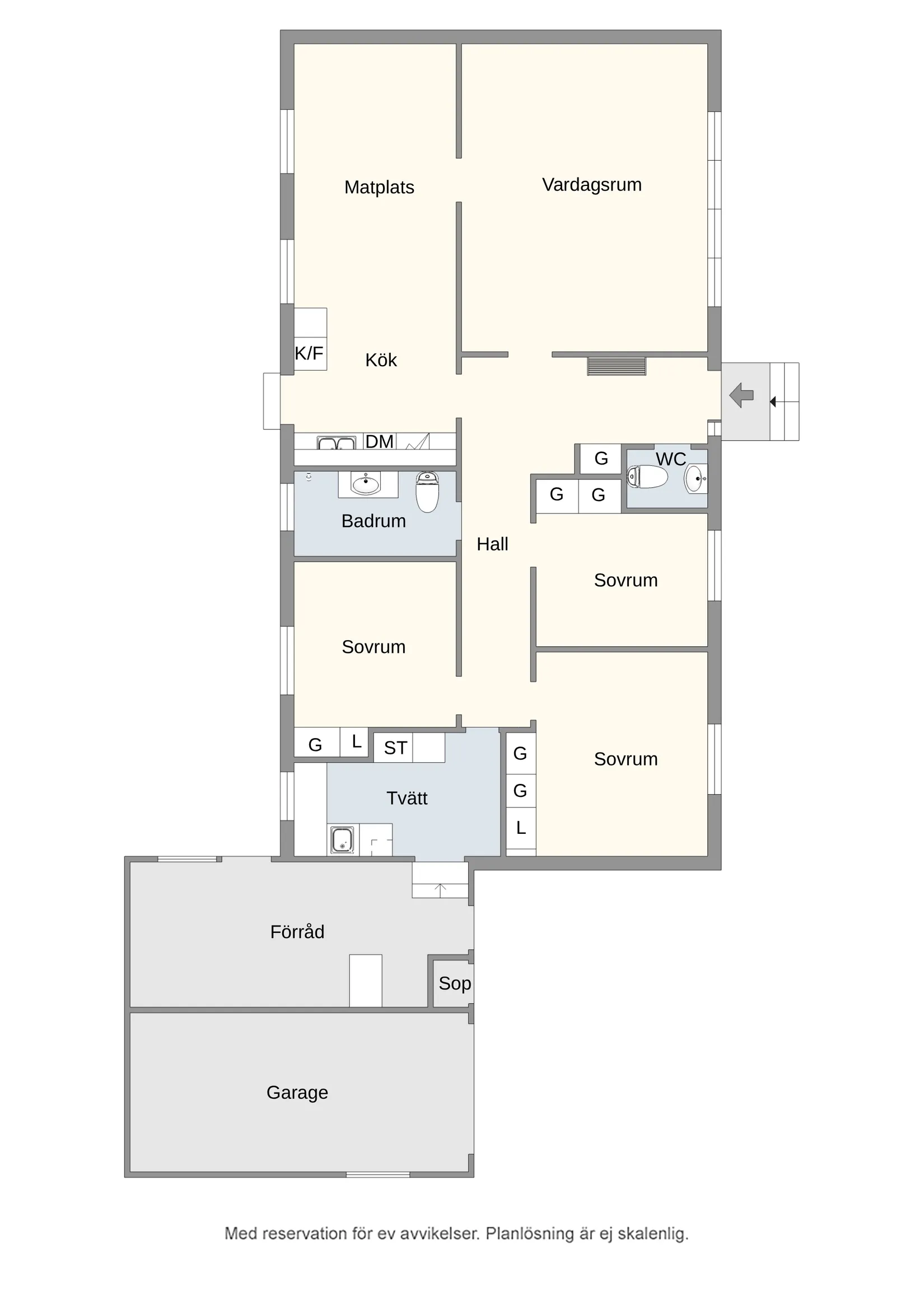 Villa, Stolpegatan 32, Åhus - Sånna, Kristianstad