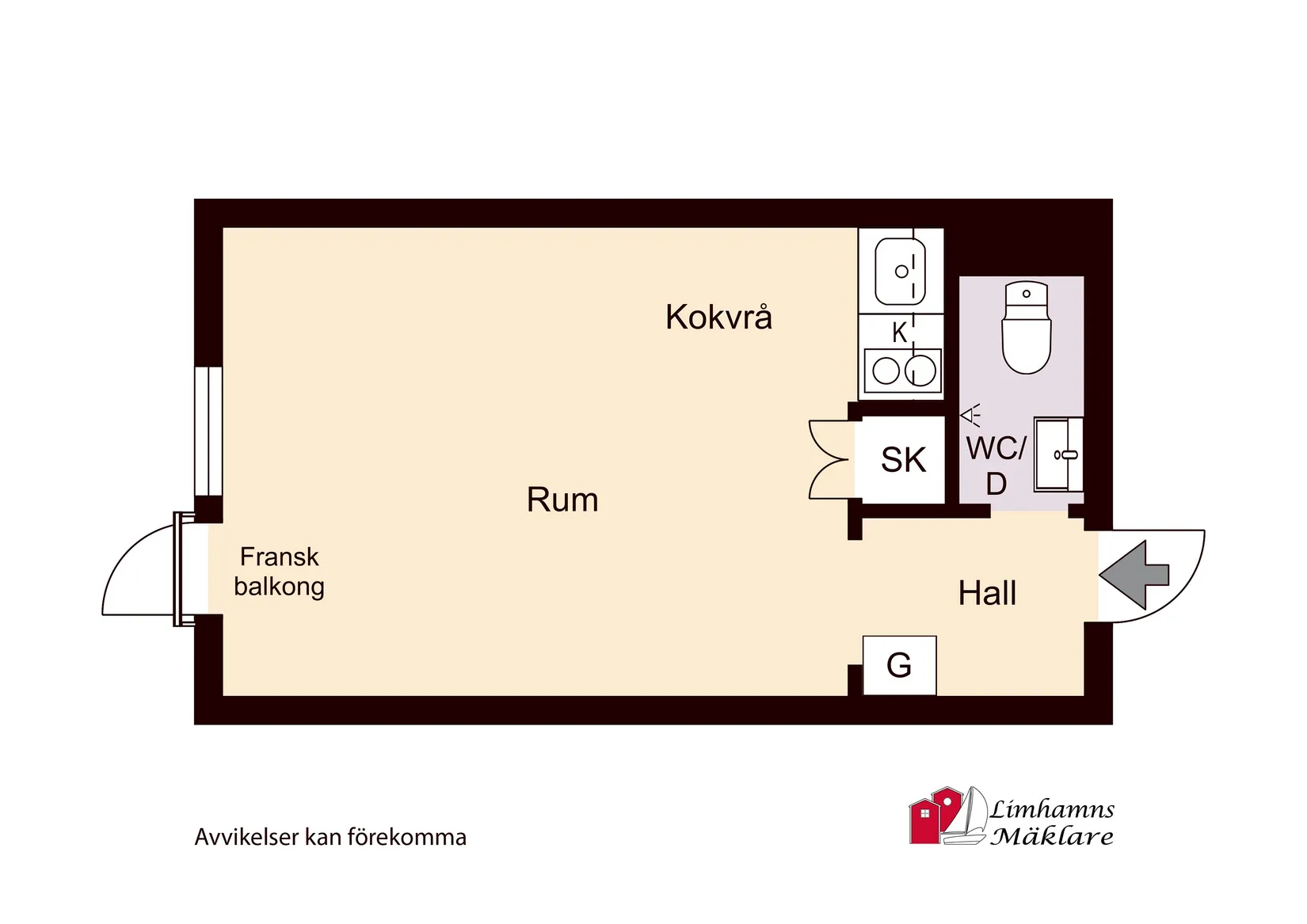 Bostadsrätt, Älggatan 48A, Limhamn, Malmö