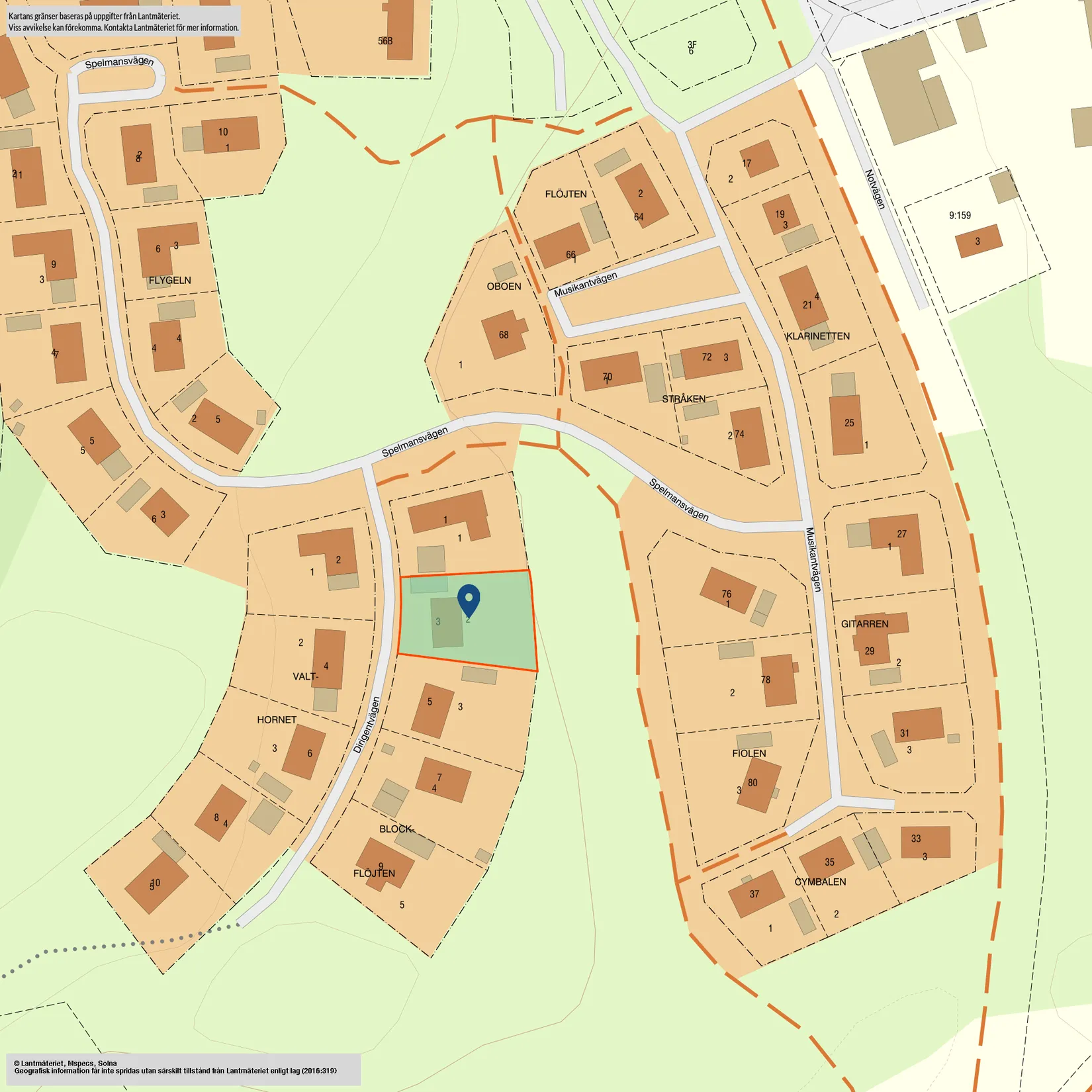 Villa, Dirigentvägen 3, Karlslund - Sätofta, Höör